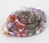 Удивительный резной кварц «7 Melody» 71,85 карата 