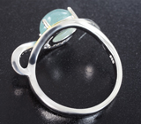 Изысканное серебряное кольцо с редким грандидьеритом