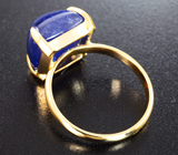 Золотое кольцо с крупным танзанитом 10,04 карата Золото