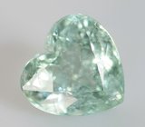 Кулон с мятно-зеленым турмалином редкой огранки 2,13 карата