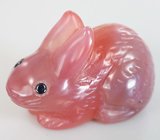 Agate with sapphire (Агат с сапфирами) 21,37 карата Не указан