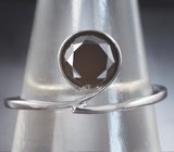 Кольцо с черным бриллиантом 1,38 карата Золото