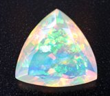 Кулон с ограненным эфиопским опалом 4,99 карата