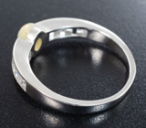 Стильный серебряный комплект с кристаллическими эфиопскими опалами Серебро 925