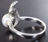 Чудесный серебряный комплект с жемчугом