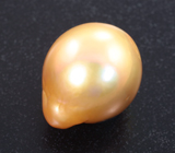 Золотистая морская жемчужина 13,64 карата! Натуральный цвет