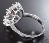 Серебряное кольцо с альмандином гранатом