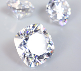 Топовая огранка! Набор из 3 чистейших муассанитов 9,75 карата 