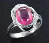 Великолепное серебряное кольцо с рубином Серебро 925