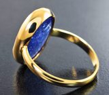 Золотое кольцо с насыщенным танзанитом 9,07 карата Золото