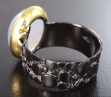 Серебряное кольцо с халцедоном 10+ карат Серебро 925