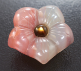 Agate with star sapphire (Резной агат со звездчатым сапфиром) 16,23 карата Не указан
