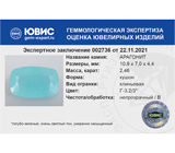 Aragonite (Арагонит) 2,46 карата Не указан