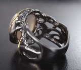 Серебряное кольцо с лунным камнем 23+ карата Серебро 925