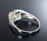 Изящное серебряное кольцо с кристаллическим эфиопским опалом Серебро 925