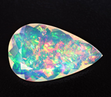 Ограненный эфиопский опал 6,95 карата 