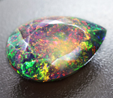 Ограненный черный опал 16,76 карата 