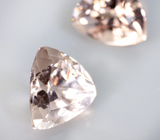 Пара морганитов 3,48 карата 