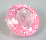 Редкий цвет! Крупный ярко-розовый морганит 67,26 карата 