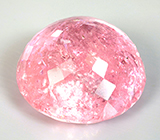Редкий цвет! Крупный ярко-розовый морганит 67,26 карата 