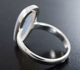 Кольцо с австралийским solid опалом 2,46 карата Серебро 925