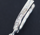 Серебряные серьги с насыщенно-синими сапфирами Серебро 925