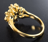 Кольцо с ограненным лунным камнем 1,29 карата Золото