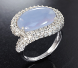 Серебряное кольцо с халцедоном Серебро 925