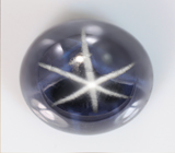 Крупный! Звездчатый сапфир с яркой контрастной звездой 19,06 карата 