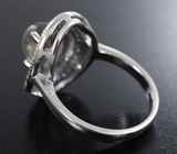 Чудесное серебряное кольцо с лабрадоритом