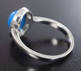Элегантное серебряное кольцо с бирюзой