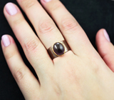 Серебряное кольцо со сливовым аметистом Серебро 925