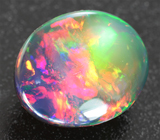 Кристаллический черный опал 4,76 карат 