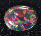 Кристаллический черный опал 1,04 карата 