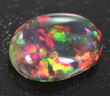 Кристаллический черный опал 1,04 карата 