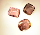 Редкий набор из 3 гранатов со сменой цвета 2,67 карата 