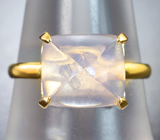 Золотое кольцо с лавандовым аметистом 4,03 карата Золото