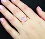 Золотое кольцо с лавандовым аметистом 4,03 карата Золото