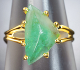 Золотое кольцо с уральским изумрудом 2,79 карата Золото