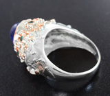 Серебряное кольцо с танзанитом Серебро 925
