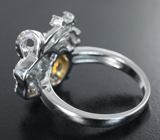 Чудесное серебряное кольцо с цитрином