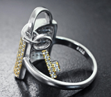 Оригинальное серебряное кольцо «Замочек» Серебро 925