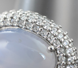 Изысканное серебряное кольцо с халцедоном