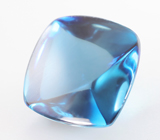 Насыщенно-синий топаз редкой огранки 5 карат 