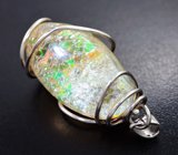 Кулон с кристаллическим эфиопским опалом 64,39 карата