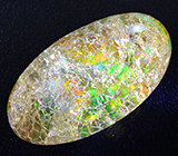Кулон с кристаллическим эфиопским опалом 64,39 карата Золото