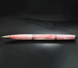 Ручка с розовым кварцем 