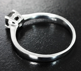 Серебряное кольцо с черным бриллиантом 0,46 карата Серебро 925