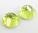 Пара перидотов 3,53 карата 