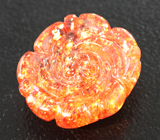 Резной солнечный камень 6,47 карата 